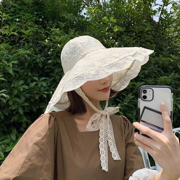 wide brim hats 2021 straw hat women summer floral lace beach holiday sun visor strap adjustable floppy caps girl cap elegant, Blue;gray
wide brim hats 2021 straw hat women summer floral lace beach holiday sun visor strap adjustable floppy caps girl cap elegant, Blue;gray