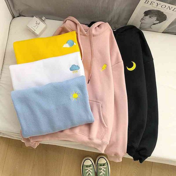 autumn fashion printed sweater 2021 new hooded casual coat women's ins large lovers, Black
autumn fashion printed sweater 2021 new hooded casual coat women's ins large lovers, Black