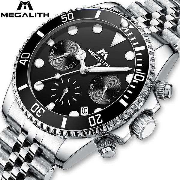 wristwatches megalith stainless watches men fashion sports waterproof quartz watch clock man analogue date satch relogio masculino, Slivery;brown
wristwatches megalith stainless watches men fashion sports waterproof quartz watch clock man analogue date satch relogio masculino, Slivery;brown