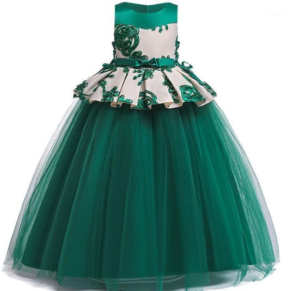girl's dresses 3d flower girls dress formal long wedding party princess sleeveless bow tulle kids for high waist dres, Red;yellow
girl's dresses 3d flower girls dress formal long wedding party princess sleeveless bow tulle kids for high waist dres, Red;yellow