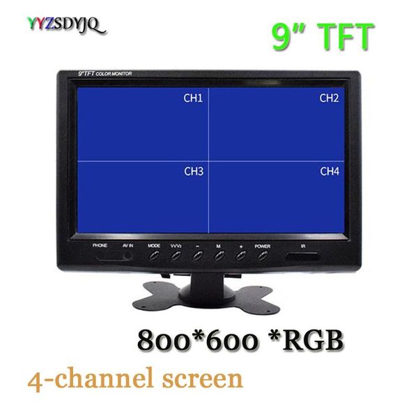 car video high-definition 9 inch 4 split screen monitor 800 * 600 safety monitoring driving recorder for kamyon bus indoor
car video high-definition 9 inch 4 split screen monitor 800 * 600 safety monitoring driving recorder for kamyon bus indoor