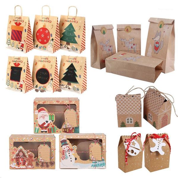 gift wrap kraft paper christmas bags xmas candy boxes santa claus box packing bag 2022 year favors navidad home dec1
gift wrap kraft paper christmas bags xmas candy boxes santa claus box packing bag 2022 year favors navidad home dec1