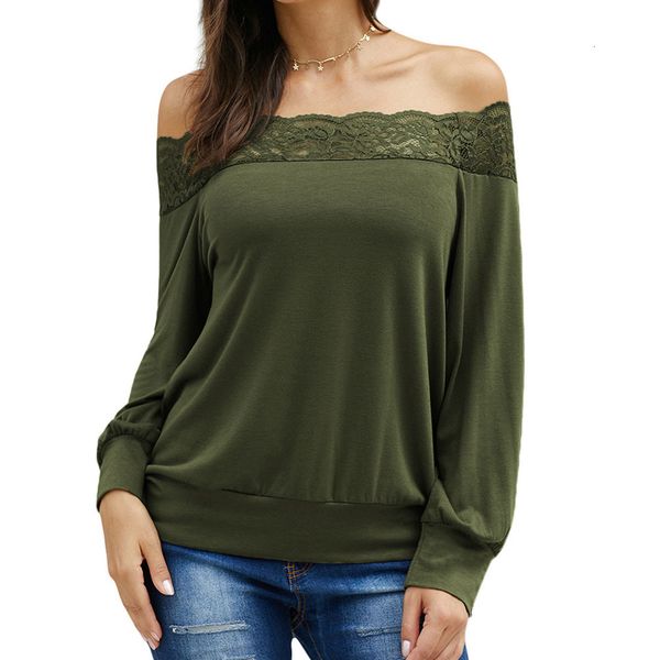 autumn women's blouse shirt 2020 off shoulder long sleeve sling lace blusas mujer de moda solid vintage womens green op4j, Black;gray
autumn women's blouse shirt 2020 off shoulder long sleeve sling lace blusas mujer de moda solid vintage womens green op4j, Black;gray