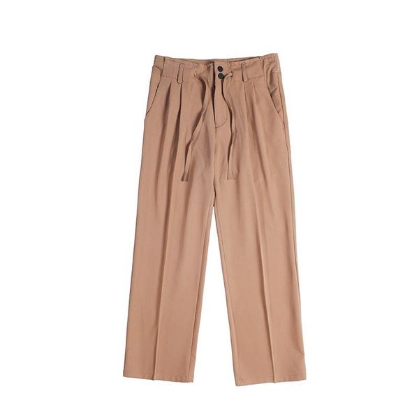 men's suits & blazers black/brown suit pants fashion society mens dress korean loose casual wide-leg men straight trousers m-2xl, White;black
men's suits & blazers black/brown suit pants fashion society mens dress korean loose casual wide-leg men straight trousers m-2xl, White;black
