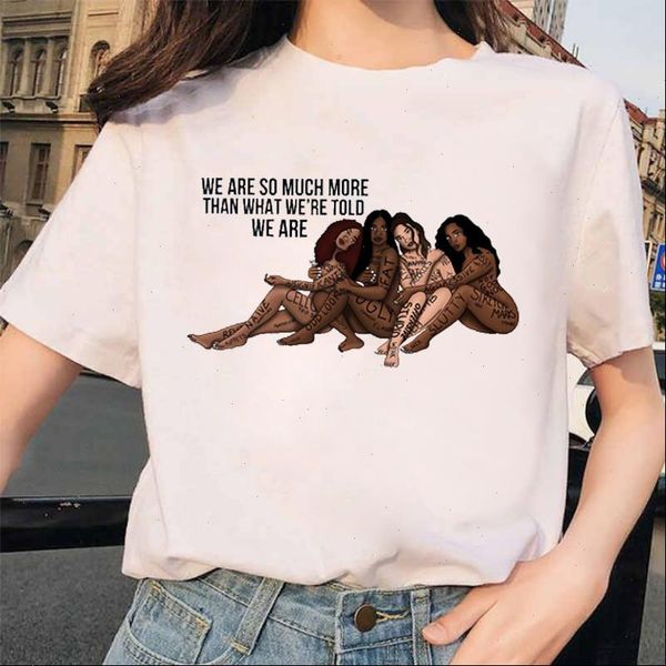 women tshirt ulzzang harajuku spoof black girl short sleeved t shirt summer fashion loose funny o neck casual female tee, White
women tshirt ulzzang harajuku spoof black girl short sleeved t shirt summer fashion loose funny o neck casual female tee, White