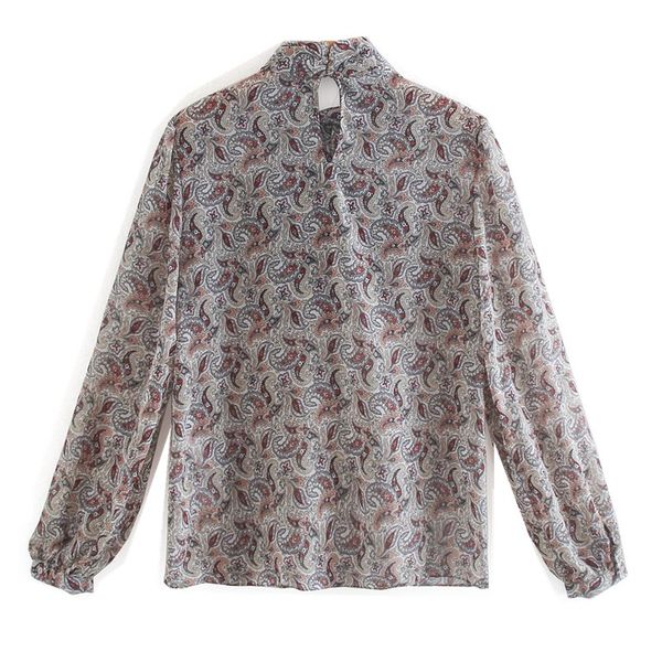 elegant new tie bow collar paisley floral print chiffon shirt retro 2021 woman loose long sleeve blouse sweet blousas, White
elegant new tie bow collar paisley floral print chiffon shirt retro 2021 woman loose long sleeve blouse sweet blousas, White