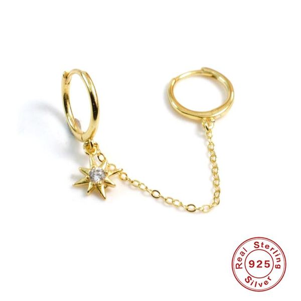 hoop & huggie canner 925 sterling silver anise star double earrings for women zircon diamond piercing earring earings jewelry pendientes, Golden;silver
hoop & huggie canner 925 sterling silver anise star double earrings for women zircon diamond piercing earring earings jewelry pendientes, Golden;silver