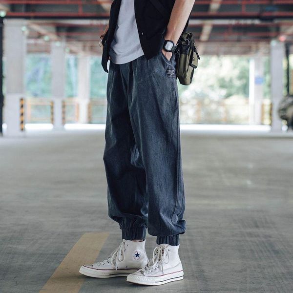men's pants cargo men japanese feet male thin loose casual oversized trousers student fashion overalls wild cool man clothes, Black
men's pants cargo men japanese feet male thin loose casual oversized trousers student fashion overalls wild cool man clothes, Black