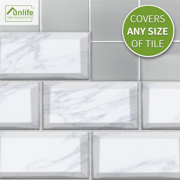 funlife®white marble sticker wallpaper decorative removable diy peel & stick eco-friendly pvc bathroom kitchen backsplash floor
funlife®white marble sticker wallpaper decorative removable diy peel & stick eco-friendly pvc bathroom kitchen backsplash floor