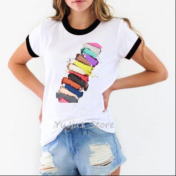 new arrival tshirt women 2021 cute cosmetic traces print femme summer harajuku rainbow shirt white t shirt ringer tee
new arrival tshirt women 2021 cute cosmetic traces print femme summer harajuku rainbow shirt white t shirt ringer tee