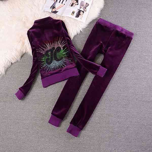 fashion spring/fall women's tracksuits brand fabric tracks velour women large thickening plus velvet fashionthe female suit, Gray
fashion spring/fall women's tracksuits brand fabric tracks velour women large thickening plus velvet fashionthe female suit, Gray