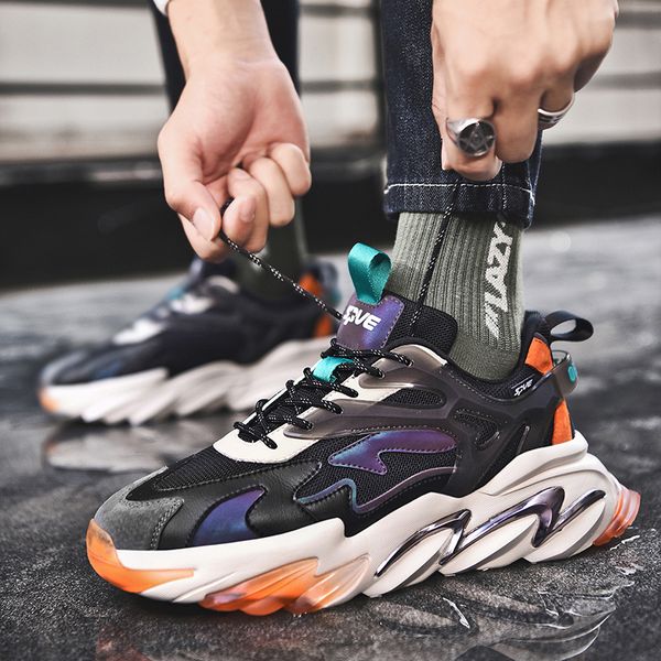 fashion reflective running shoes men summer chunky sneakers outdoor breathable sports shoes mesh walking shoes zapatillas hombre
fashion reflective running shoes men summer chunky sneakers outdoor breathable sports shoes mesh walking shoes zapatillas hombre