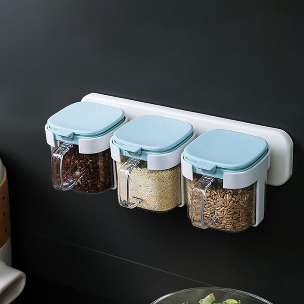 storage bottles & jars wall mount spice rack organizer boxes sugar bowl salt shaker seasoning container with spoons kitchen bottle set
storage bottles & jars wall mount spice rack organizer boxes sugar bowl salt shaker seasoning container with spoons kitchen bottle set