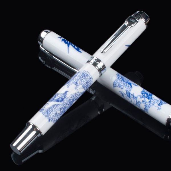 advanced jinhao 950 roller ball pen blue and white porcelain dragon real ceramic
advanced jinhao 950 roller ball pen blue and white porcelain dragon real ceramic
