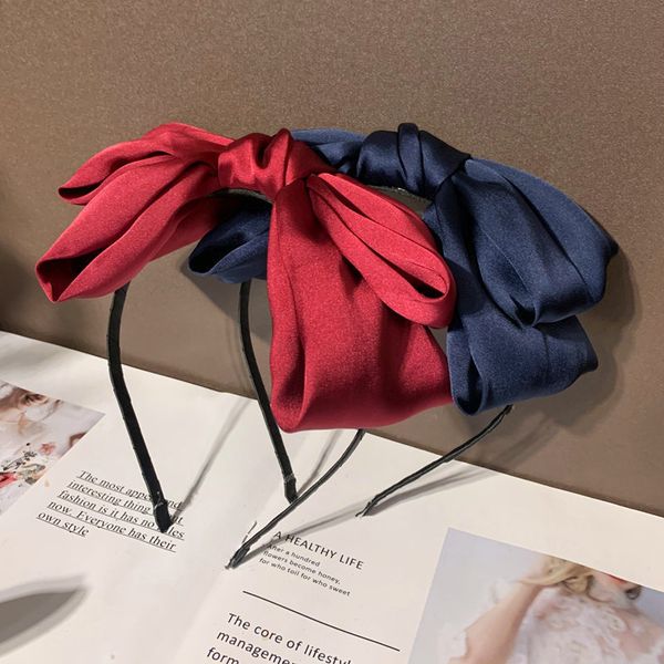 big bow knot girls hairband ins fashion vintage fabric hair band night club party headband for women, Silver
big bow knot girls hairband ins fashion vintage fabric hair band night club party headband for women, Silver