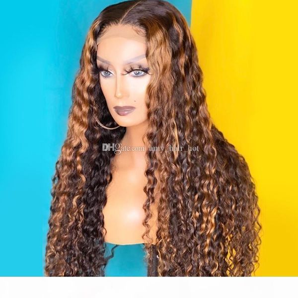 13x6 highlight curly lace front human hair wigs for black women 180% ombre blonde curly lace wig brazilian remy pre plucked, Black;brown
13x6 highlight curly lace front human hair wigs for black women 180% ombre blonde curly lace wig brazilian remy pre plucked, Black;brown