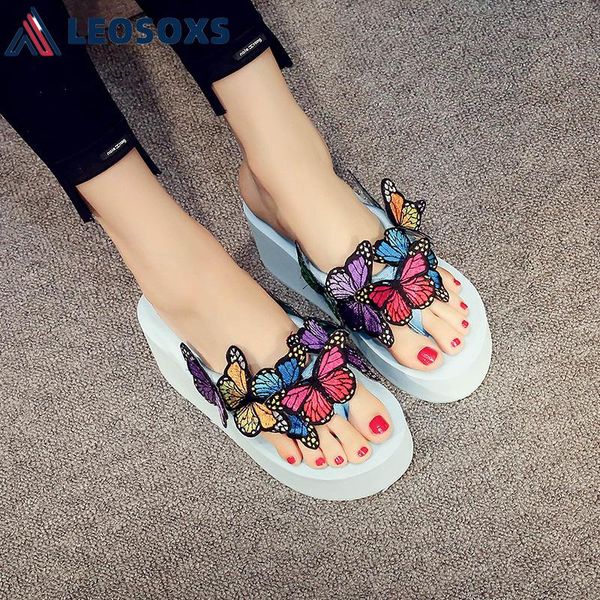 leosoxs leisure summer women's slippers butterfly colorful slides ladies sandals platform female embroidery woman sandalias x202, Black
leosoxs leisure summer women's slippers butterfly colorful slides ladies sandals platform female embroidery woman sandalias x202, Black