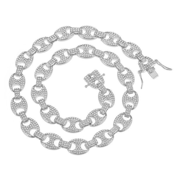 hip hop - men's diamond ice alloy necklace, 12mm, bright aaa +, coffee bean box, buckle, miami, cuba chain, neck ras jewelry q0809, Silver
hip hop - men's diamond ice alloy necklace, 12mm, bright aaa +, coffee bean box, buckle, miami, cuba chain, neck ras jewelry q0809, Silver