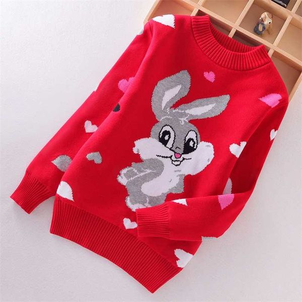 winter girls sweater keep warm clothing cotton children's o-neck pullover knitting kids clothes 211028, Blue
winter girls sweater keep warm clothing cotton children's o-neck pullover knitting kids clothes 211028, Blue