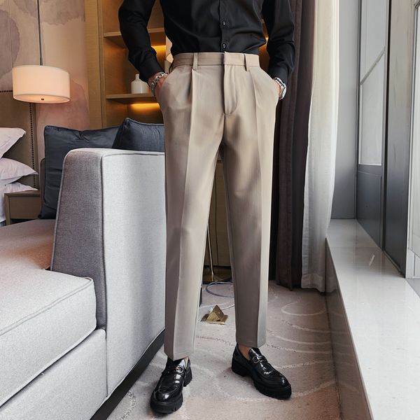 new winter 2021 solid in a straight line dressed as simple british men all formal business games wear gentlemen's pants 36 m3jg, Black
new winter 2021 solid in a straight line dressed as simple british men all formal business games wear gentlemen's pants 36 m3jg, Black
