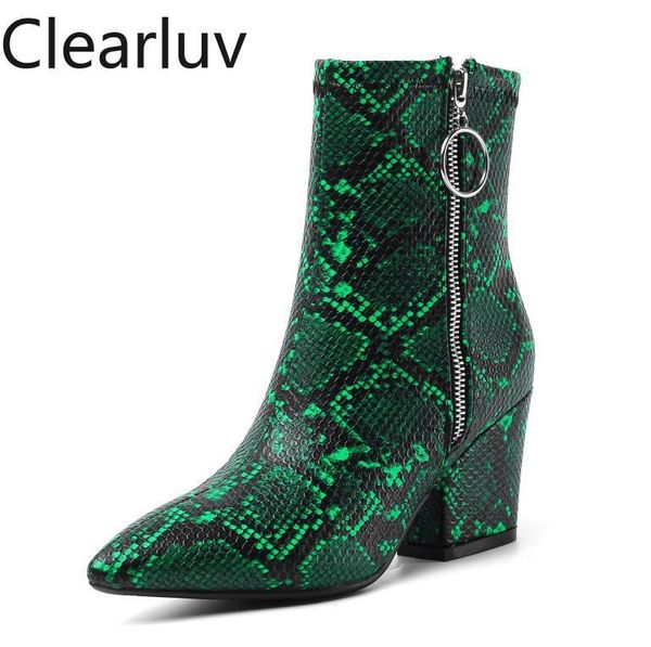 boots europe high-quality america women winter shoes snakeskin pattern big size chunky heel punk zipper female, Black
boots europe high-quality america women winter shoes snakeskin pattern big size chunky heel punk zipper female, Black