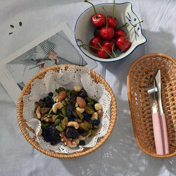 storage baskets hand-woven box fruit basket rattan wicker woven frame holder restaurant small container natural decoration d
storage baskets hand-woven box fruit basket rattan wicker woven frame holder restaurant small container natural decoration d