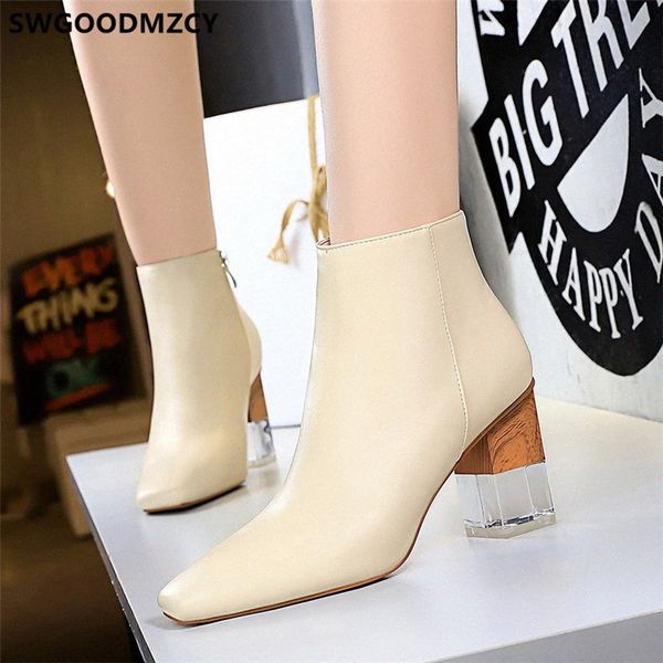 leather boots women ankle boots for women transparent heel big tree shoes black winter shoes g7ca#
leather boots women ankle boots for women transparent heel big tree shoes black winter shoes g7ca#