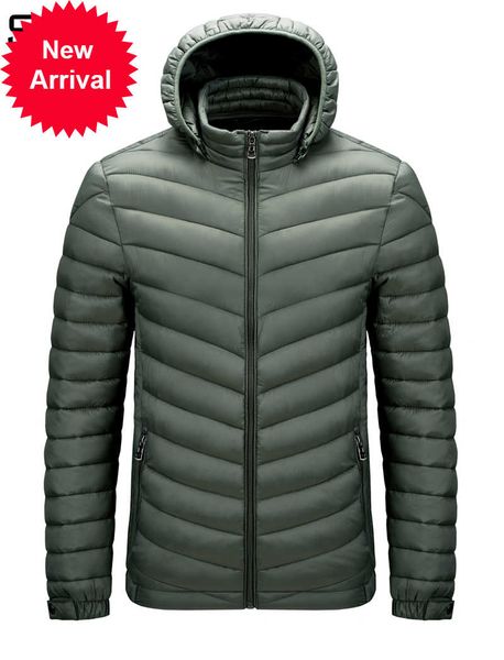 saz new warm fashion for men feather jacket pure color mens hooded down coat thin light jackets, Black
saz new warm fashion for men feather jacket pure color mens hooded down coat thin light jackets, Black