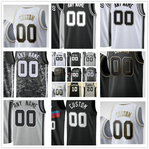 custom 2021 printed tony 9 parker manu 20 ginobili david 50 robinson 45 tyler zeller men women kids basketball jerseys 02, Black
custom 2021 printed tony 9 parker manu 20 ginobili david 50 robinson 45 tyler zeller men women kids basketball jerseys 02, Black