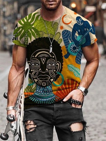 2021 summer new men's t-shirt fashion street vintage pattern style cotton short-sleeved round collar casual t-shirt, White;black
2021 summer new men's t-shirt fashion street vintage pattern style cotton short-sleeved round collar casual t-shirt, White;black