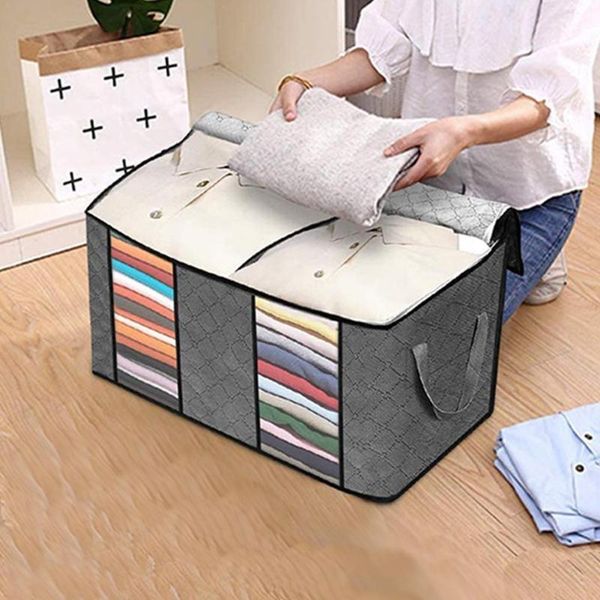 storage bags foldable clothes quilt blanket closet sweater organizer box sorting pouches cabinet container home 60*43*35cm
storage bags foldable clothes quilt blanket closet sweater organizer box sorting pouches cabinet container home 60*43*35cm