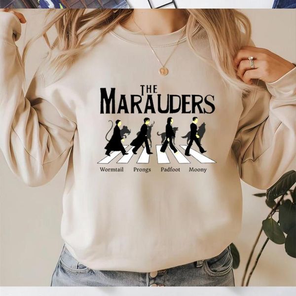 women's hoodies & sweatshirts marauder varsity sweatshirt team shirt wormtail graphic tee autumn winter casual pullovers, Black
women's hoodies & sweatshirts marauder varsity sweatshirt team shirt wormtail graphic tee autumn winter casual pullovers, Black