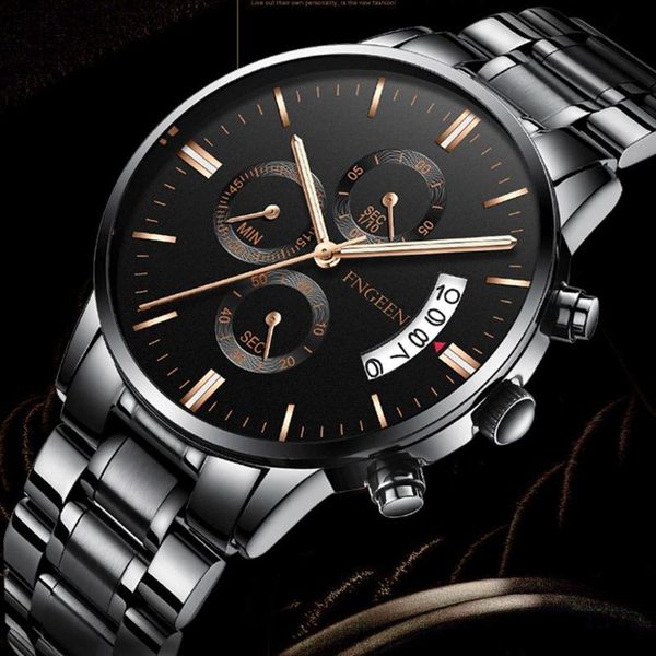 luxury watches for men watch brand quartz wristwatches stainless steel dial case watch straps reloj para hombres, Slivery;brown
luxury watches for men watch brand quartz wristwatches stainless steel dial case watch straps reloj para hombres, Slivery;brown