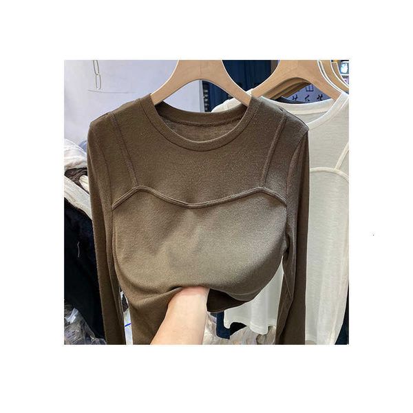 women's sweaters line decoration long sleeve t-shirt bottom shirt 2021 autumn and winter slim fit and versatile foreign style inner top, White;black
women's sweaters line decoration long sleeve t-shirt bottom shirt 2021 autumn and winter slim fit and versatile foreign style inner top, White;black