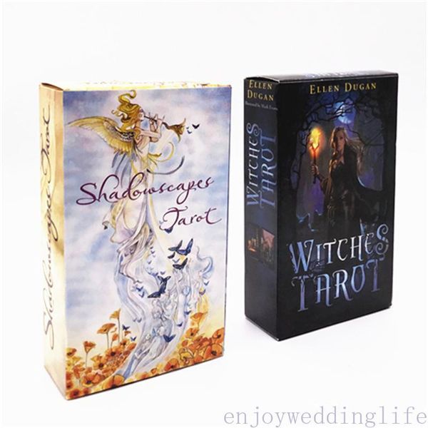 5 styles tarots witch rider smith waite shadowscapes wild tarot deck board game cards with colorful box english version
5 styles tarots witch rider smith waite shadowscapes wild tarot deck board game cards with colorful box english version