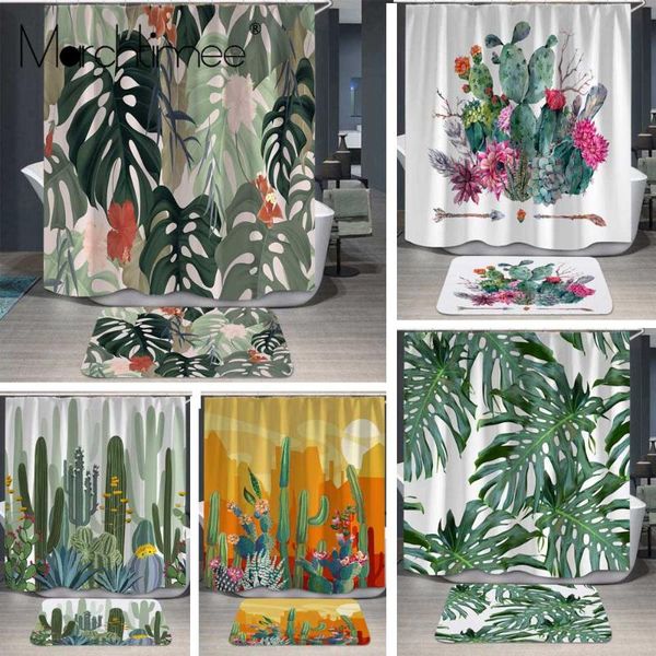 2pcs green tropical plants shower curtains set bathroom polyester waterproof shower curtain leaves curtains for bathroom
2pcs green tropical plants shower curtains set bathroom polyester waterproof shower curtain leaves curtains for bathroom