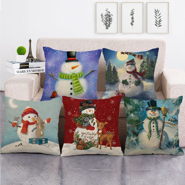 45cm*45cm christmas cartoon snowman design linen/cotton throw pillow covers couch cushion cover home decor pillow
45cm*45cm christmas cartoon snowman design linen/cotton throw pillow covers couch cushion cover home decor pillow