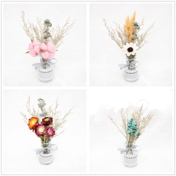include vase natural dried flowers set dried eucalyptus leaf real branch acorn pine wheat cotton wedding party decoration
include vase natural dried flowers set dried eucalyptus leaf real branch acorn pine wheat cotton wedding party decoration