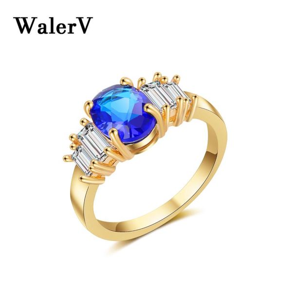 wedding rings walerv fashion jewelry oval for women custom gold color zircon ring dark blue charm crystal finger gift 6-10, Slivery;golden
wedding rings walerv fashion jewelry oval for women custom gold color zircon ring dark blue charm crystal finger gift 6-10, Slivery;golden