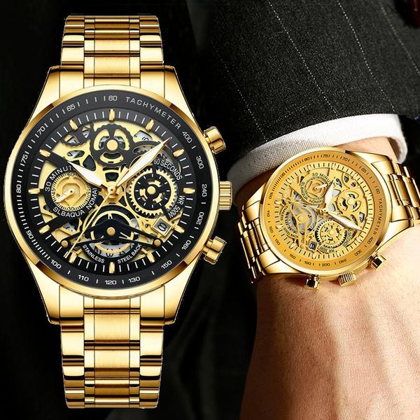 wristwatches nibosi 2021 men watch gold sport waterproof quartz watches mens chronograph date male clock relogios masculino, Slivery;brown
wristwatches nibosi 2021 men watch gold sport waterproof quartz watches mens chronograph date male clock relogios masculino, Slivery;brown