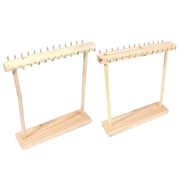 jewelry pouches, bags 26 hook solid wood vintage necklace display stand earring pendant storage rack, Pink;blue
jewelry pouches, bags 26 hook solid wood vintage necklace display stand earring pendant storage rack, Pink;blue
