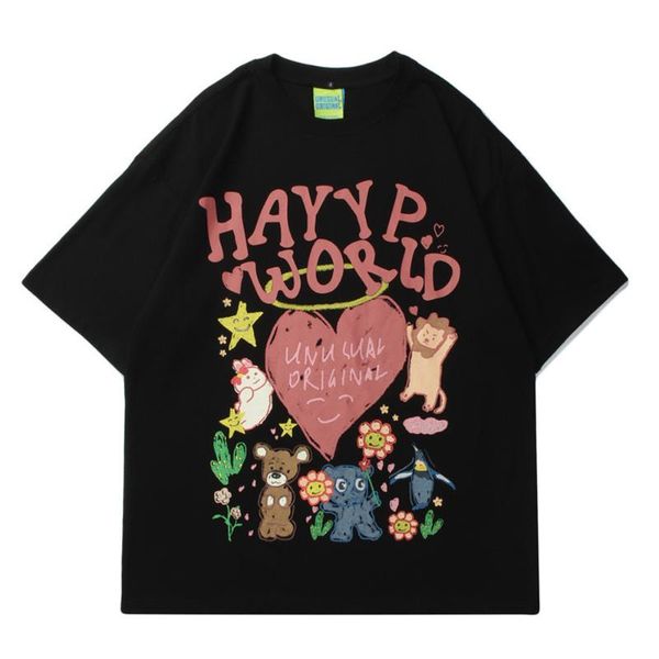 men's t-shirts men t-shirt hip hop cartoon doodle print creative fun harajuku streetwear 2021 summer cotton, White;black
men's t-shirts men t-shirt hip hop cartoon doodle print creative fun harajuku streetwear 2021 summer cotton, White;black