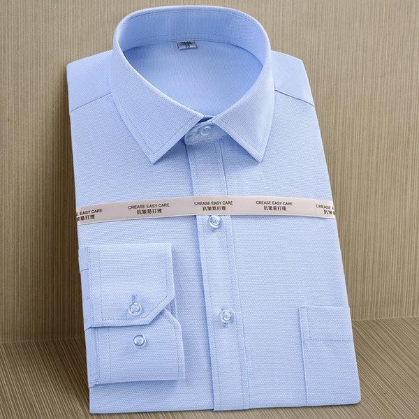 men's casual shirts long sleeve shirt all cotton non iron business dress middle age pure blue large professional work, White;black
men's casual shirts long sleeve shirt all cotton non iron business dress middle age pure blue large professional work, White;black