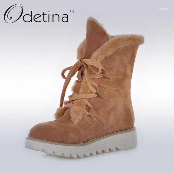 boots odetina brown womens suede fur lined non-slip 2021 winter women ankle lace up platform plush snow large size11, Black
boots odetina brown womens suede fur lined non-slip 2021 winter women ankle lace up platform plush snow large size11, Black