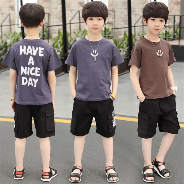 teen boys clothing set summer short sleeve children kids patchwork suit korean teenage 4 5 6 7 9 10, White
teen boys clothing set summer short sleeve children kids patchwork suit korean teenage 4 5 6 7 9 10, White