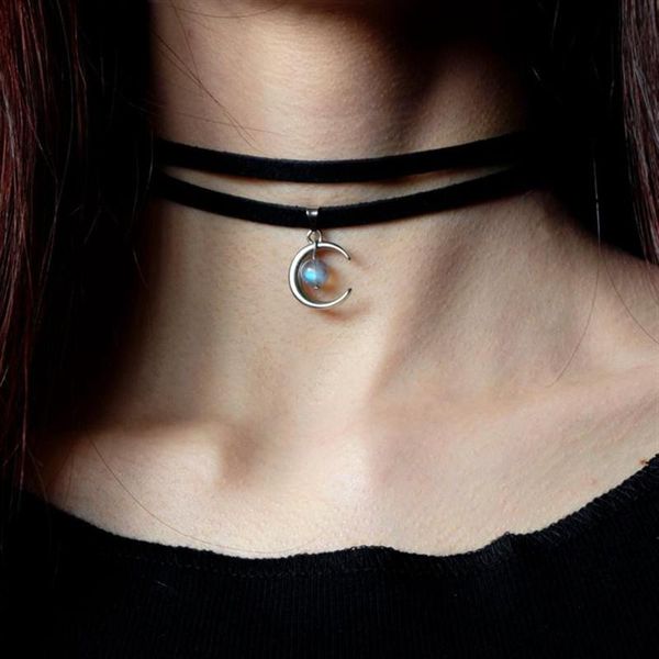 chokers celestial crescent pendant necklace choker labradorite inspired gorgeous jewelry witchy halfmoon women wedding fashion gift, Golden;silver
chokers celestial crescent pendant necklace choker labradorite inspired gorgeous jewelry witchy halfmoon women wedding fashion gift, Golden;silver