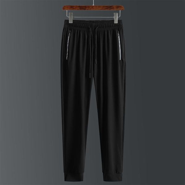 men's pants summer men joggers fitness casual quick dry sweatpants male breathable lightweight tie feet elasticity trousers, Black
men's pants summer men joggers fitness casual quick dry sweatpants male breathable lightweight tie feet elasticity trousers, Black