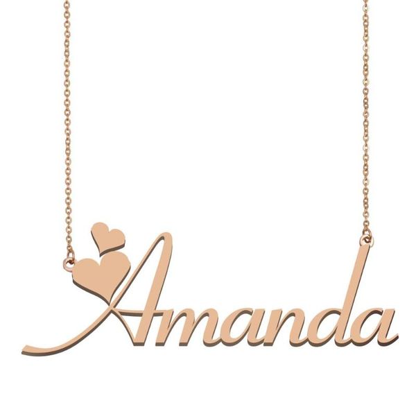 pendant necklaces amanda name necklace, custom necklace for women girls friends birthday wedding christmas mother days gift, Silver
pendant necklaces amanda name necklace, custom necklace for women girls friends birthday wedding christmas mother days gift, Silver