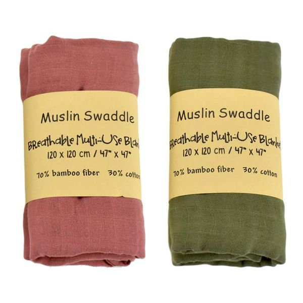 blankets & swaddling 2pieces/pack 70%bamboo 30%cotton muslin blanket baby burp cloth set swaddle wraps born quilt
blankets & swaddling 2pieces/pack 70%bamboo 30%cotton muslin blanket baby burp cloth set swaddle wraps born quilt