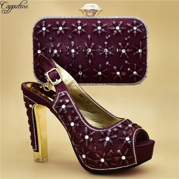 dress shoes graceful wine high heel and bag set evening pumps with handbag 988-5 height 12cm, Black
dress shoes graceful wine high heel and bag set evening pumps with handbag 988-5 height 12cm, Black